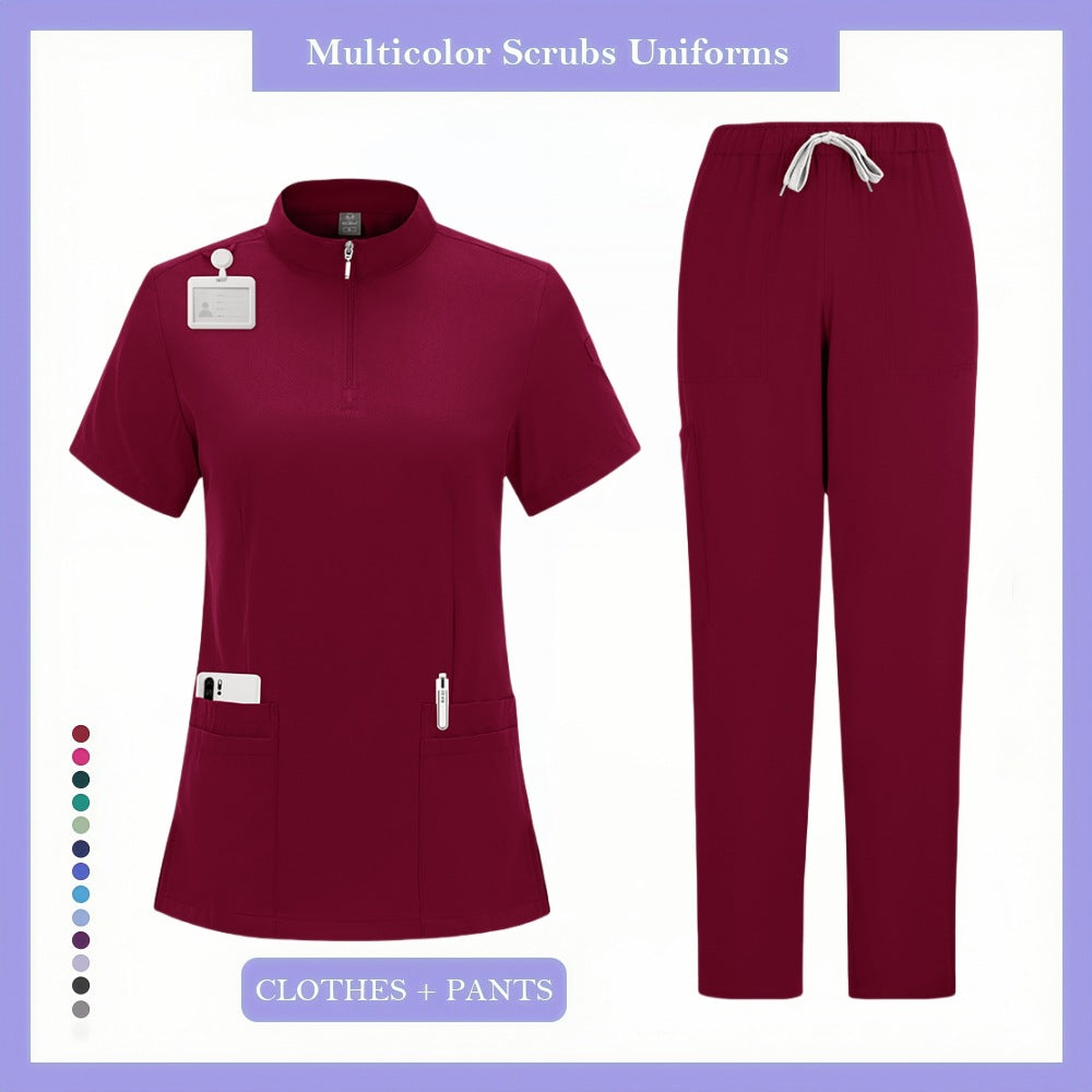 Surgeon And Nurse Scrubs Set
