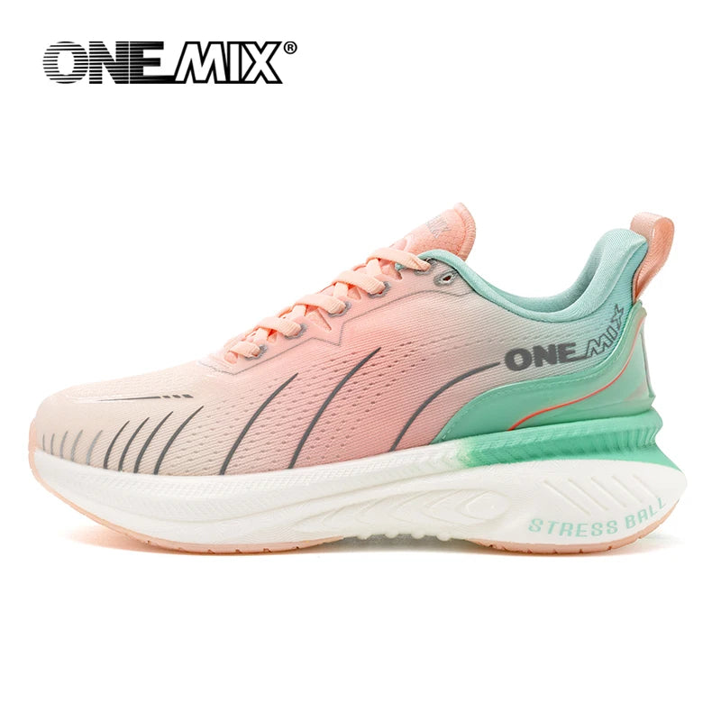 ONEMIX White Road Running Shoes