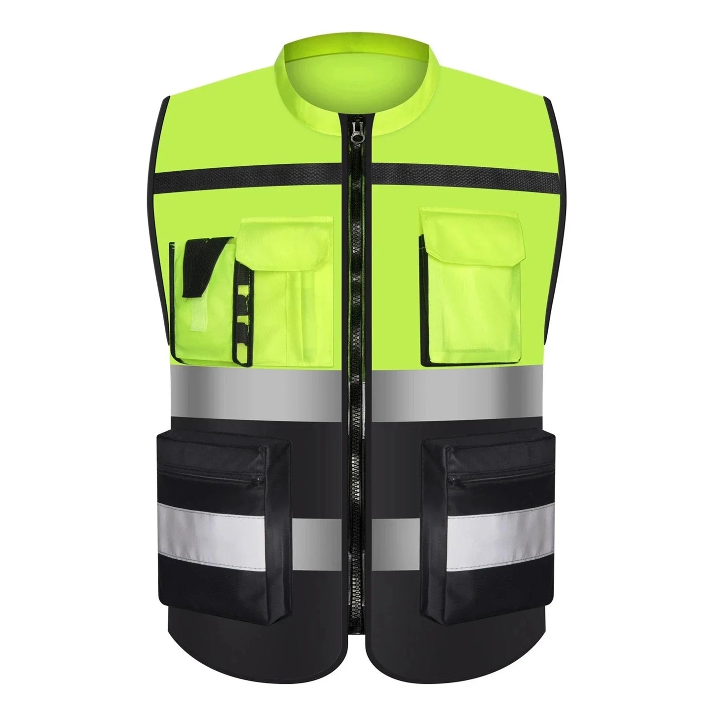 Custom Logo Security Safety Vest Hi Visibility- ANSI Class 2