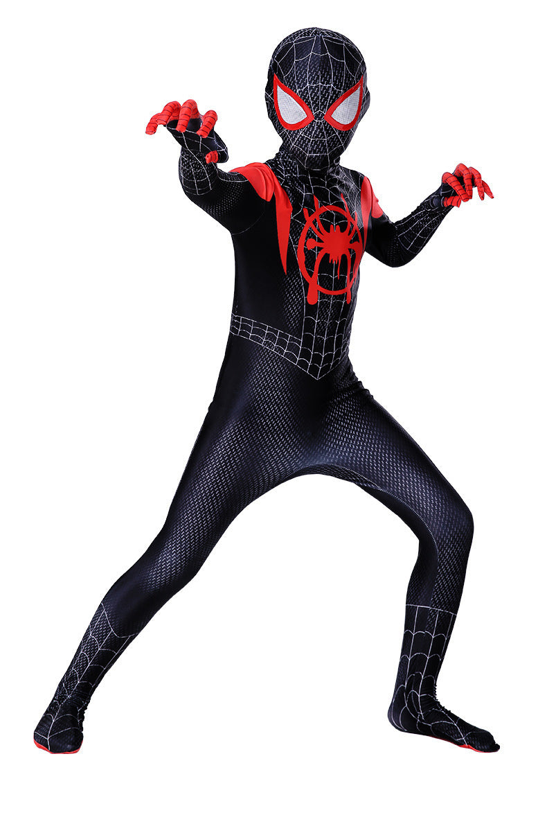 Spider-Man Bodysuit Costume Miles Morales Suit Expedition Adult Child Halloween Costume Gwen