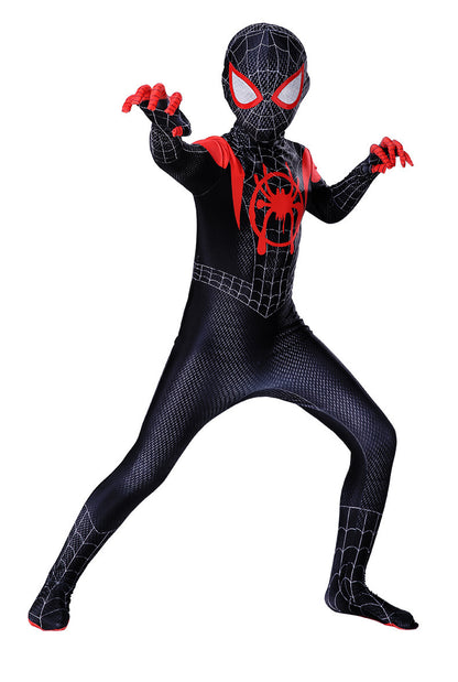 Spider-Man Bodysuit Costume Miles Morales Suit Expedition Adult Child Halloween Costume Gwen