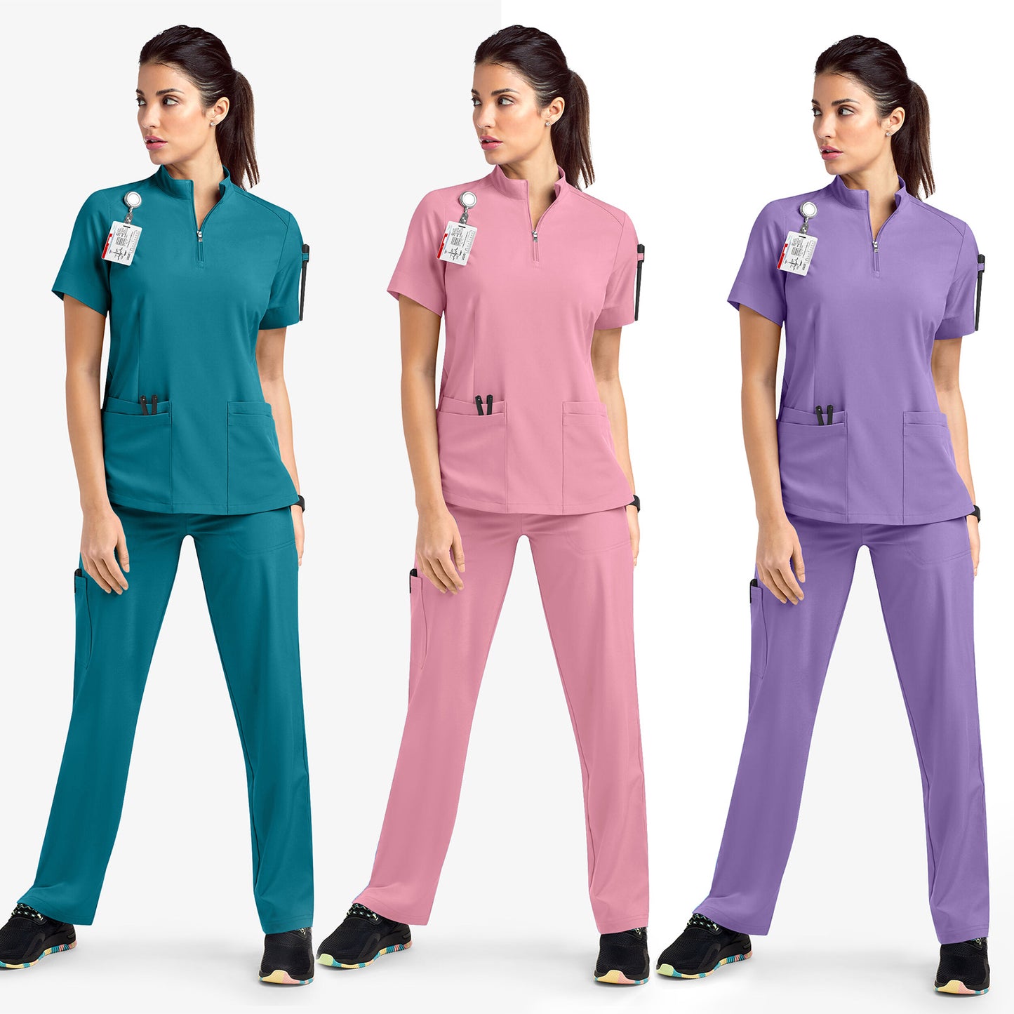 Hand Washing Suit Work Clothes Uniform Stand Collar Suit Elastic Quick-drying Medical Operating Room Surgical Gown