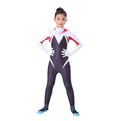 Spider-Man Bodysuit Costume Miles Morales Suit Expedition Adult Child Halloween Costume Gwen