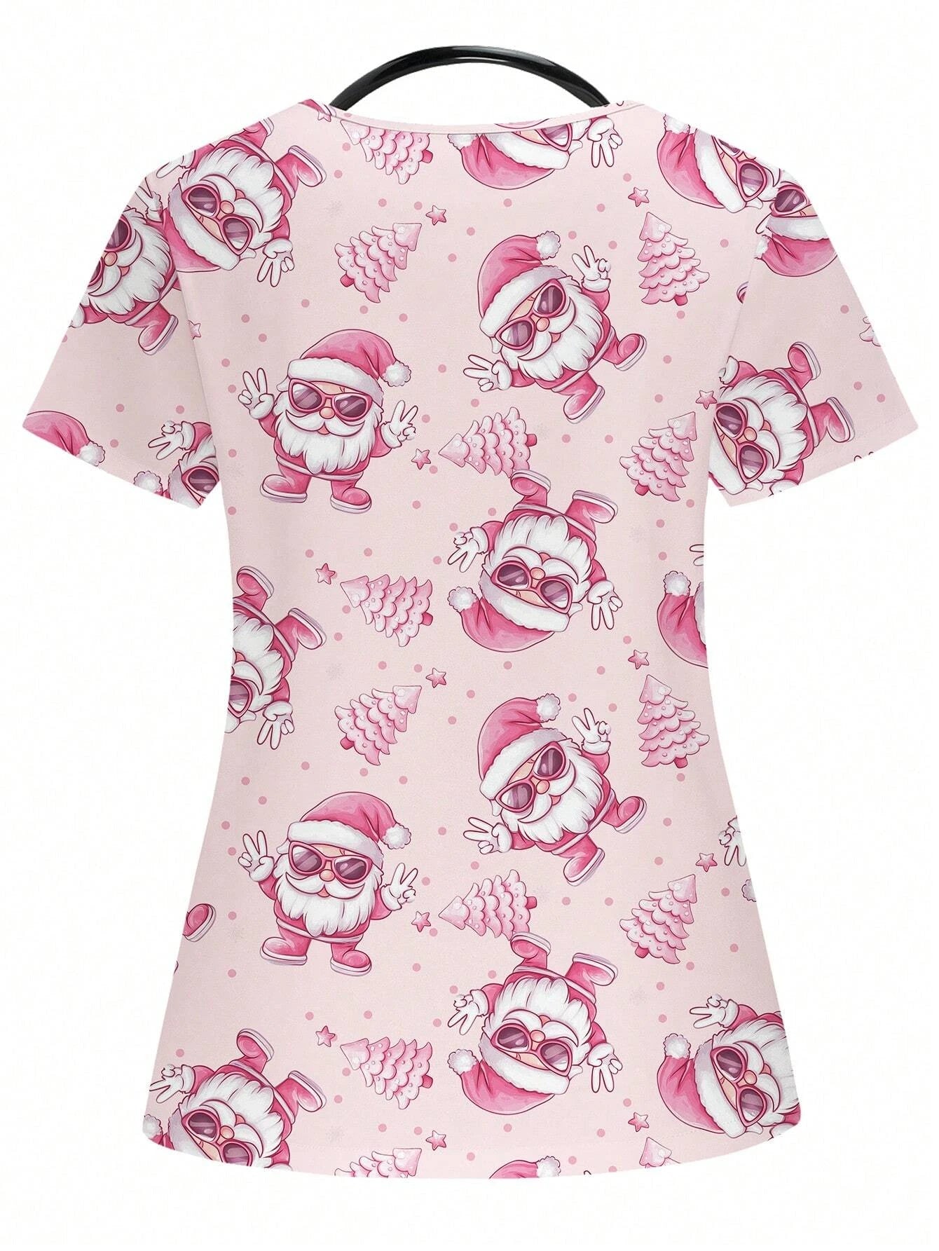 Christmas Scrub Tops