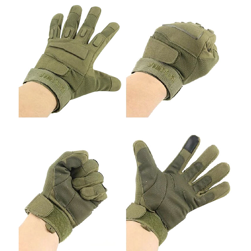 Tactical Gloves - Military - Padded