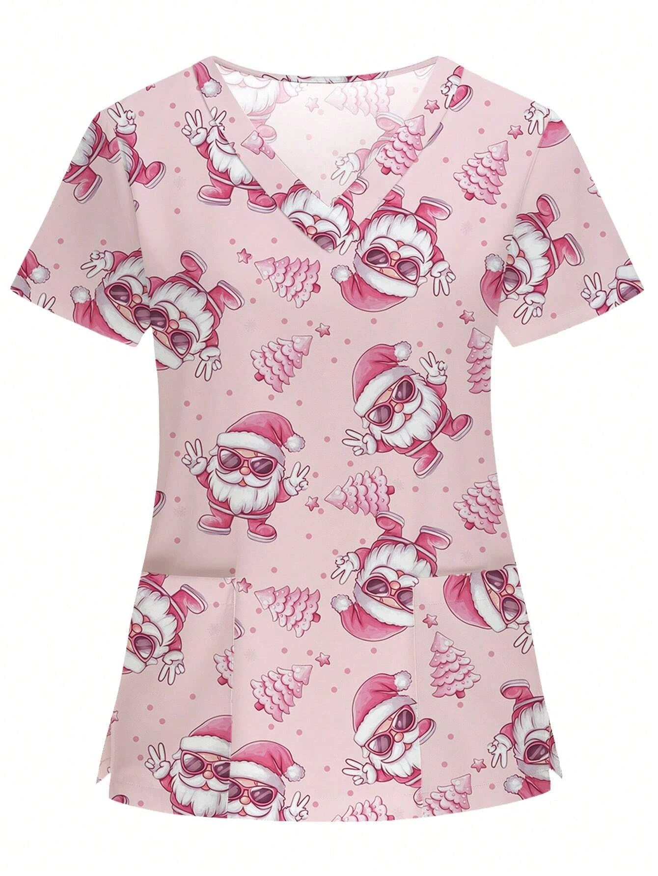 Christmas Scrub Tops