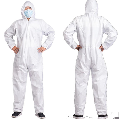 Disposable Safety Suit - Breathable, Dustproof,  Water,  Oil Resist.