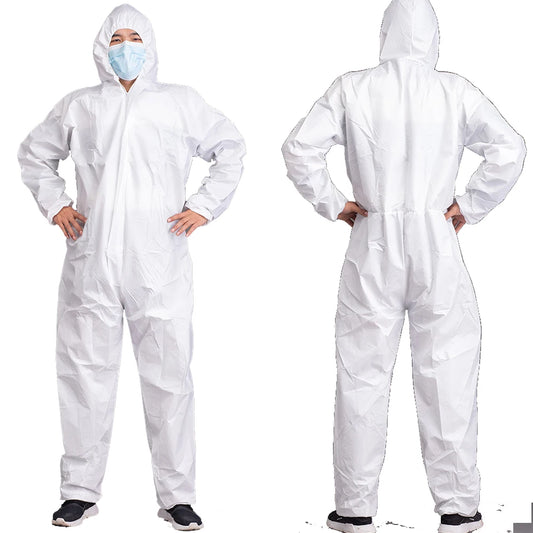 Disposable Safety Suit - Breathable, Dustproof,  Water,  Oil Resist.