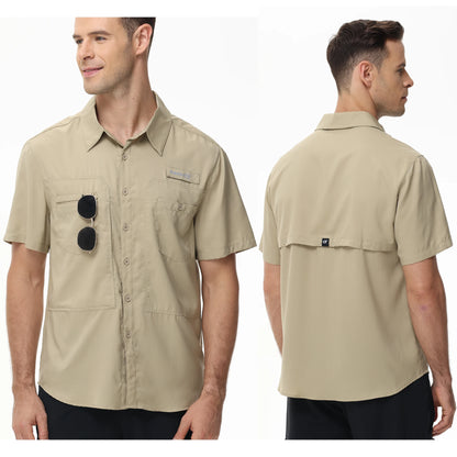 Men's Short Sleeve Tactical / Military / Fishing / Hunting shirts