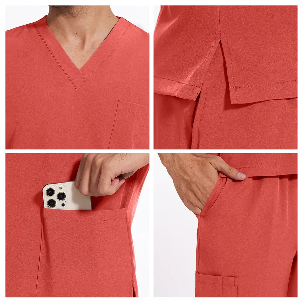Slim Fit Medical Scrubs for Men