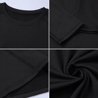 Compression Shirts for Men - Solid Dry Fit Technology