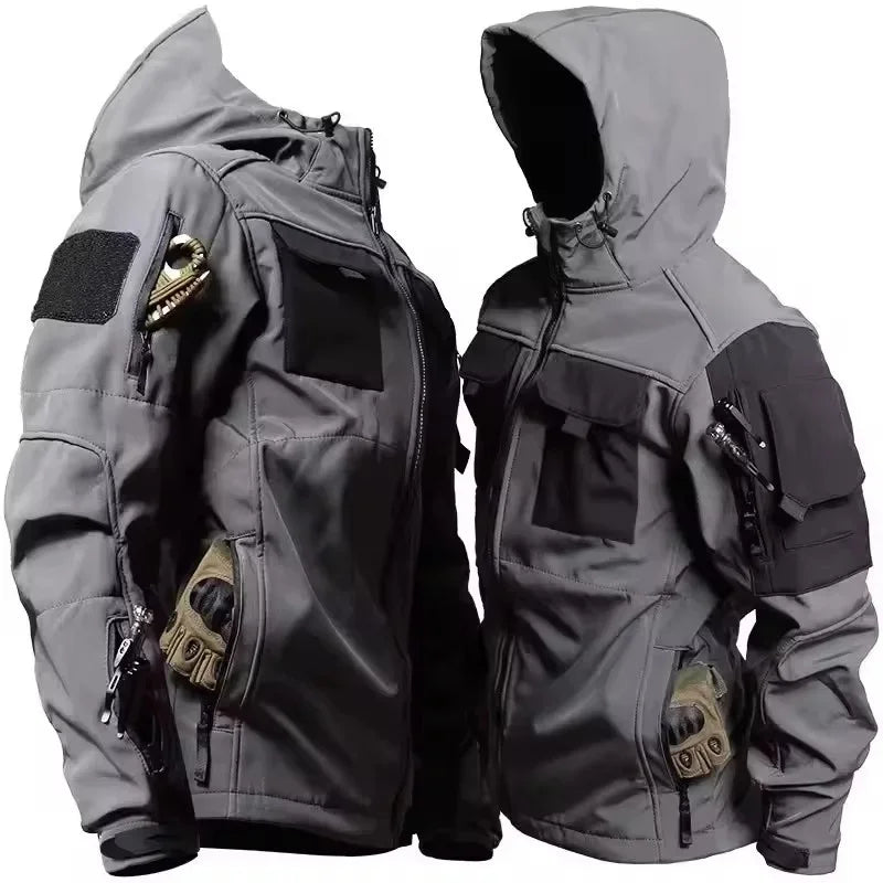 Winter Soft ShellTactical Jackets Waterproof Windproof