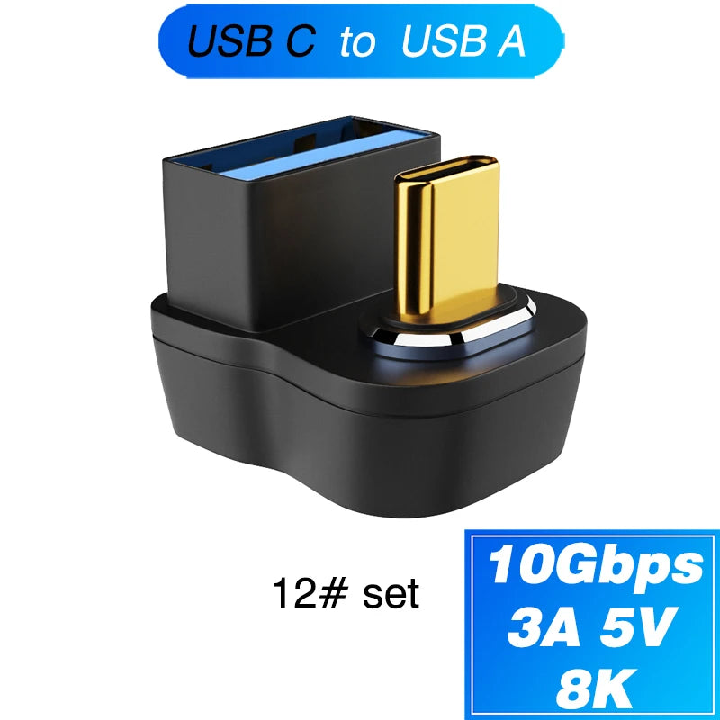 Magnetic Type-C OTG Thunderbolt4 Adapter Type-C TO C To USB-A To HDMI DP VGA To Rj45 Adapter PD100W 140W Coverter Phone MacBook