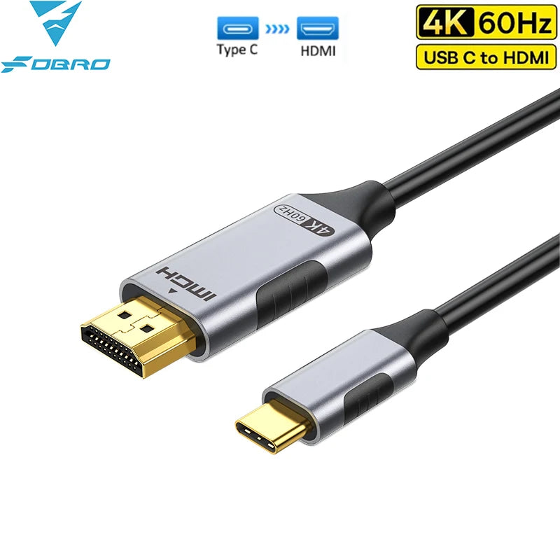USB C to HDMI Cable 8K@60Hz 4K@120Hz