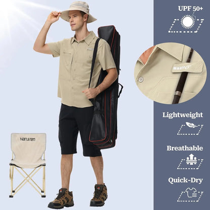 Men's Short Sleeve Tactical / Military / Fishing / Hunting shirts