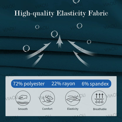 Hospital Surgical Uniform Medical Scrub Set Doctor Nurse Clothes Nursing Accessories Dental Clinic Beauty Salon Workwear Lab Set