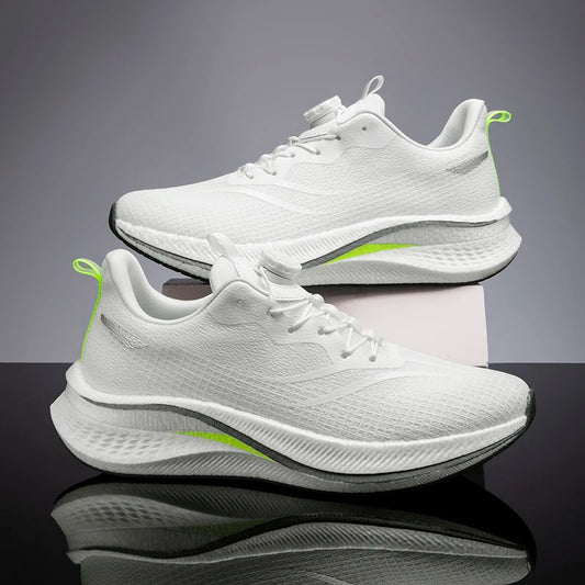 Marathon Carbon Plate Air Cushion Running Shoes -  Breathable and Lightweight