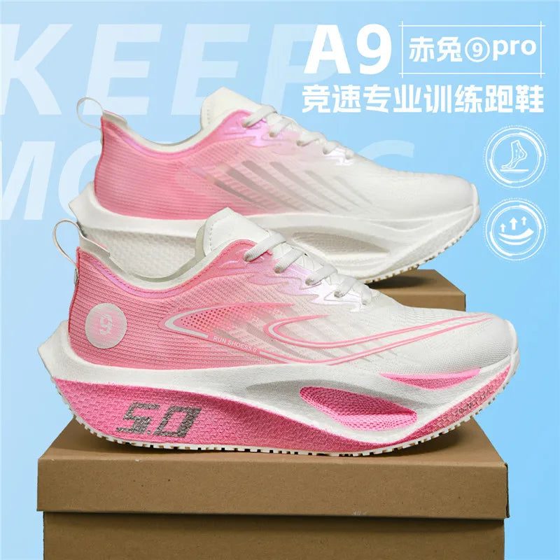 Running Shoes 5.0 Carbon Board for Men and Women - Breathable and Lightweight Women