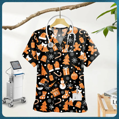Multi-Colored, Multi-patterned Nursing Scrub tops