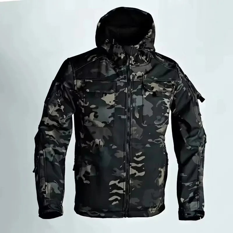 Winter Soft ShellTactical Jackets Waterproof Windproof