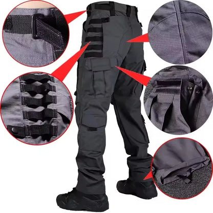 Men's Tactical Pants Quick Dry Multi-Pocket Cargo