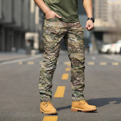 Tactical Pants Slim Fit Waterproof Camouflage