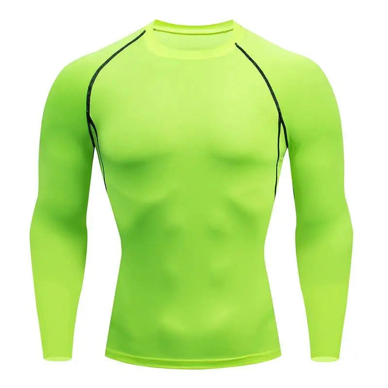 Compression Shirts for Men - Solid Dry Fit Technology