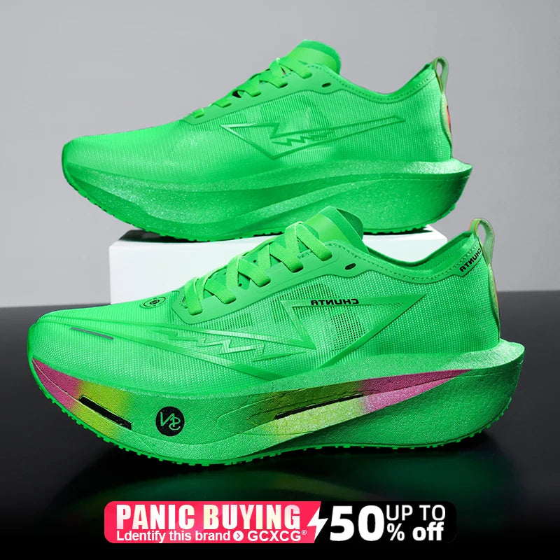 Running Shoes with Carbon Board Technology