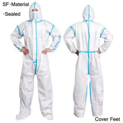 Disposable Safety Suit, Breathable Dustproof Water