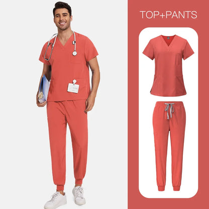 Slim Fit Medical Scrubs for Men