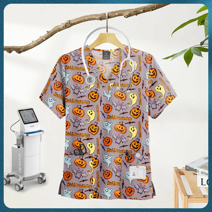 Multi-Colored, Multi-patterned Nursing Scrub tops