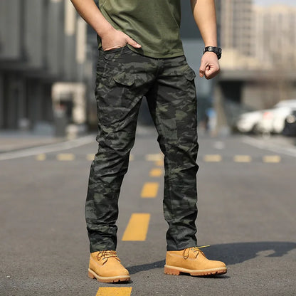 Tactical Pants Slim Fit Waterproof Camouflage