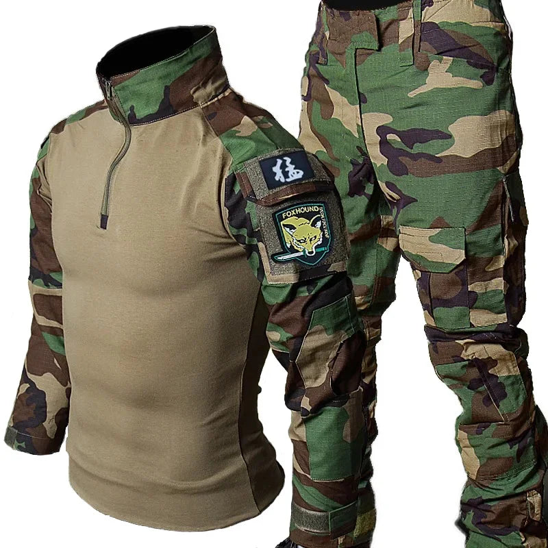 Men's Tactical Uniform Training Suits