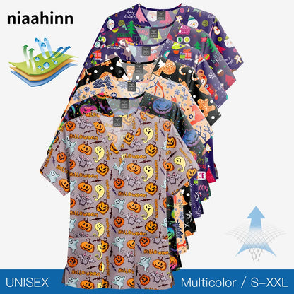 Multi-Colored, Multi-patterned Nursing Scrub tops