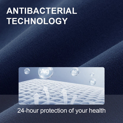 KUNGFU SCRUBS Waterproof Antibacterial Men's' Long-Sleeved Scrubs