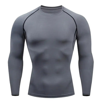 Compression Shirts for Men - Solid Dry Fit Technology