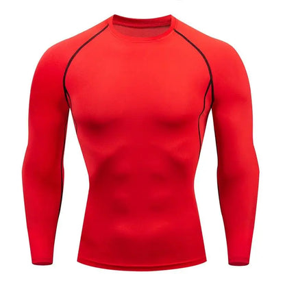 Compression Shirts for Men - Solid Dry Fit Technology