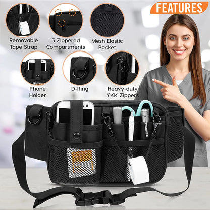 Nursing Multi Compartment Organizer Belt