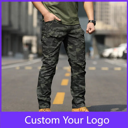 Tactical Pants Slim Fit Waterproof Camouflage