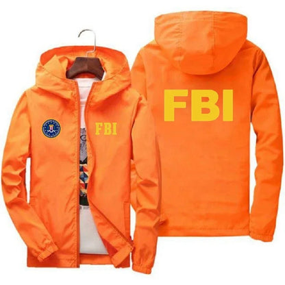 2024 New Men's FBI Printed jackets
