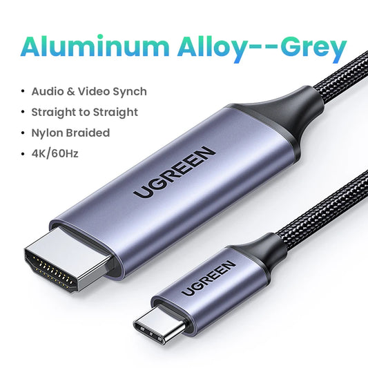 UGREEN USB C to 4K 8K HDMI-compatible Cable 8K/60Hz 4K/120Hz