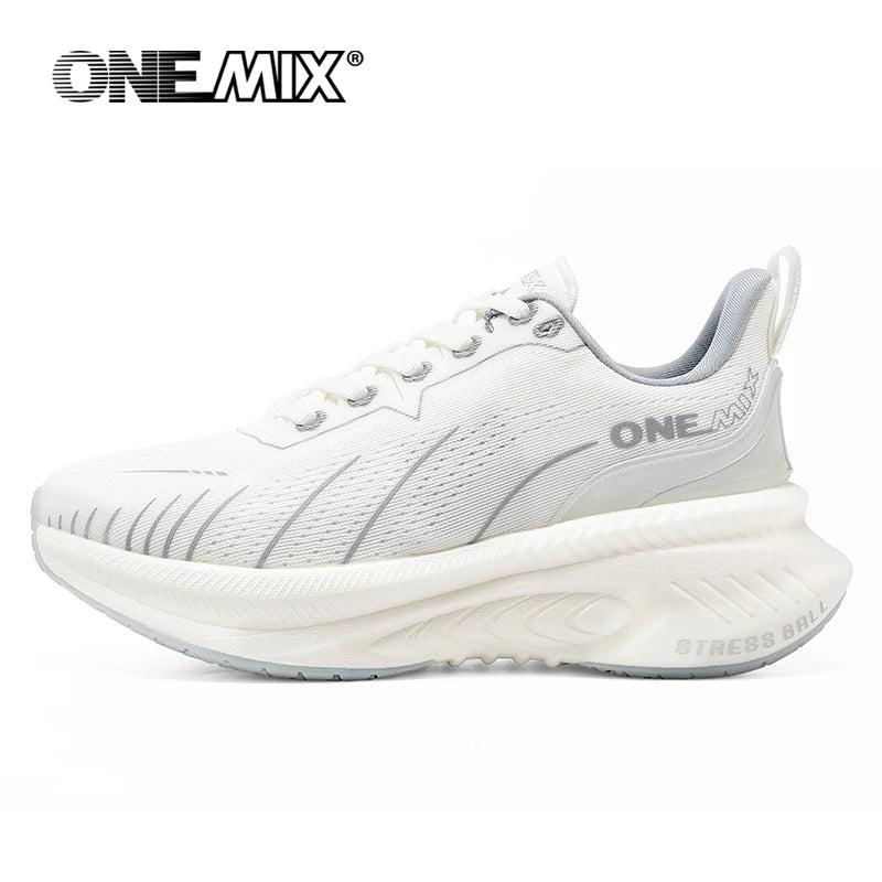 ONEMIX White Road Running Shoes