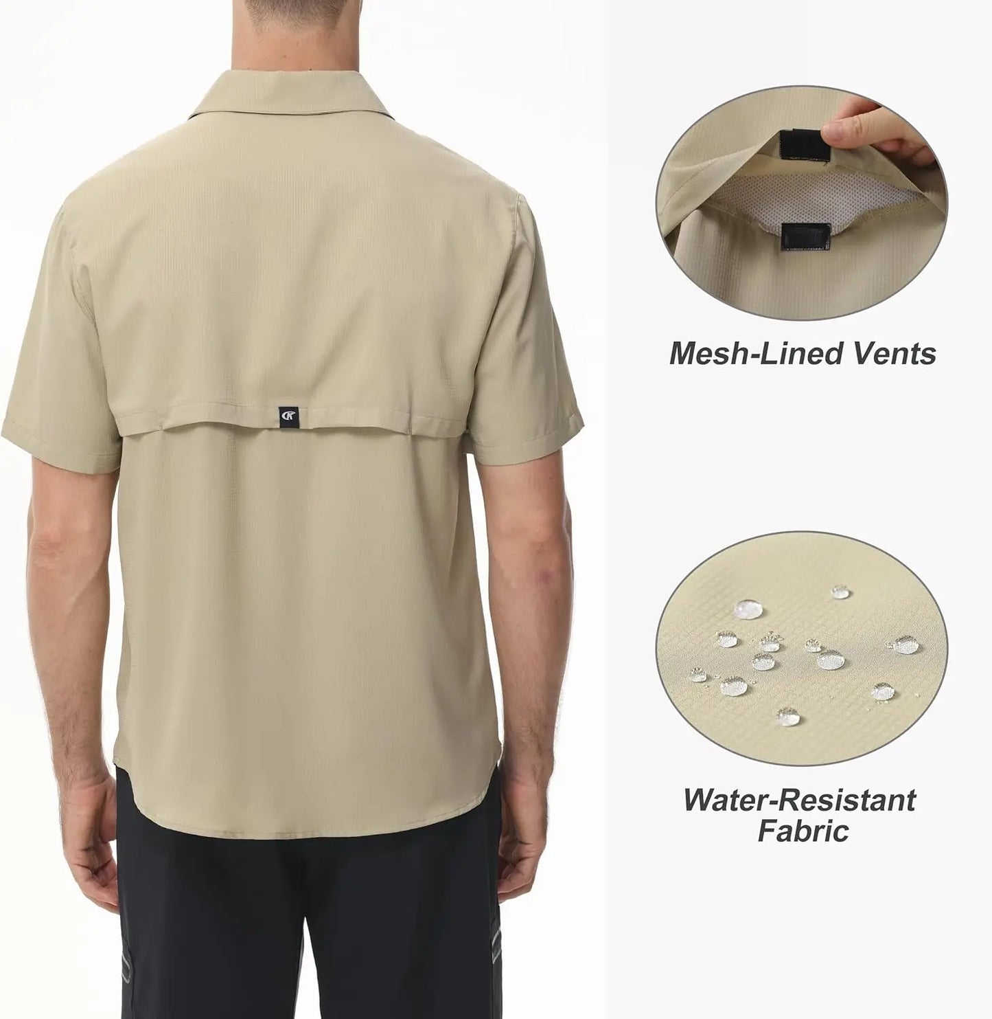 Men's Short Sleeve Tactical / Military / Fishing / Hunting shirts