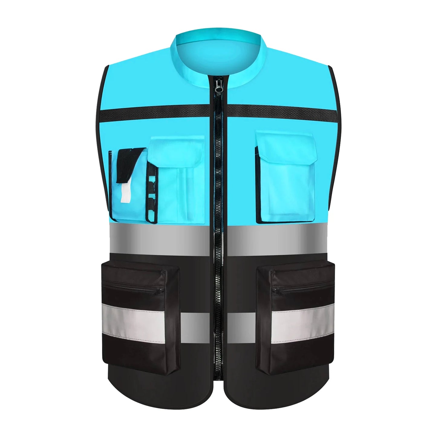 Custom Logo Security Safety Vest Hi Visibility- ANSI Class 2