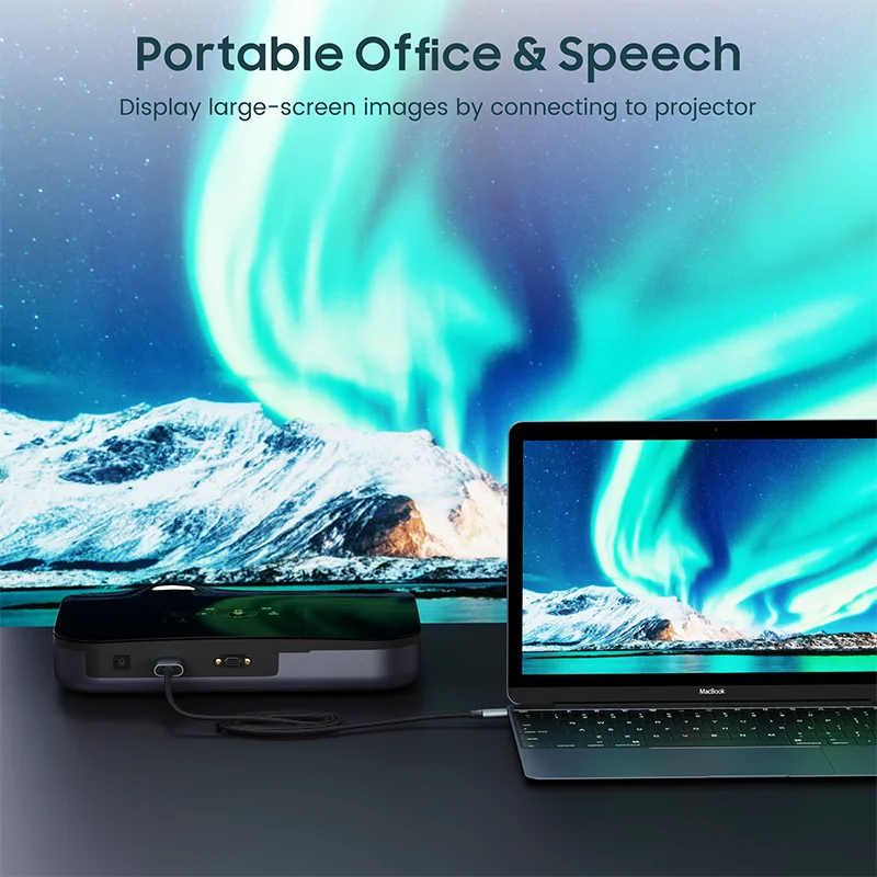 Vothoon Type USB-C to HDMI Cable Adapter