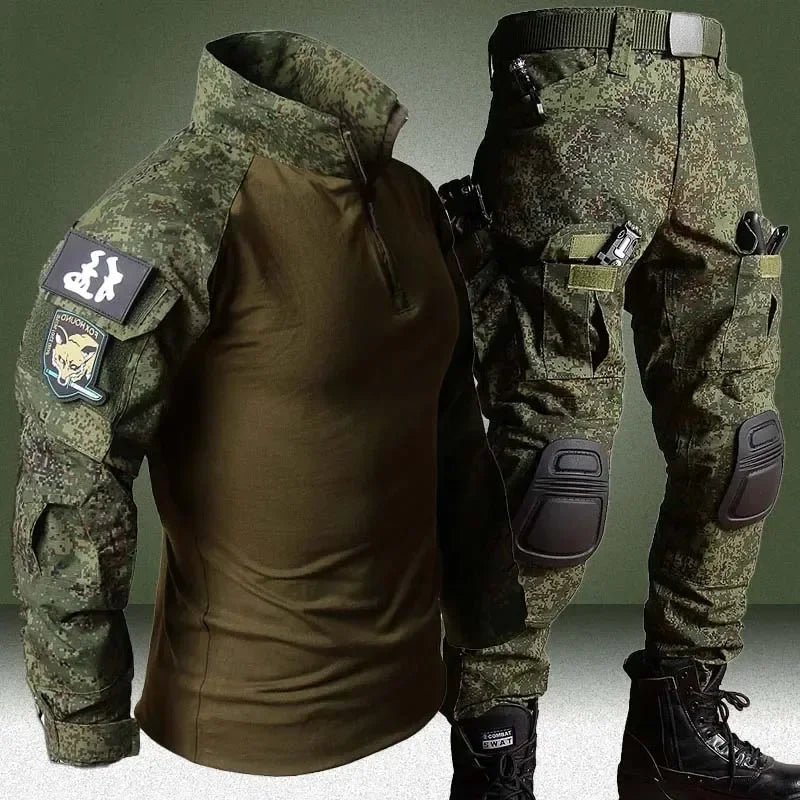 Camo Tactical Sets -  Breathable