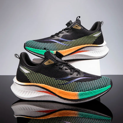 Marathon Carbon Plate Air Cushion Running Shoes -  Breathable and Lightweight