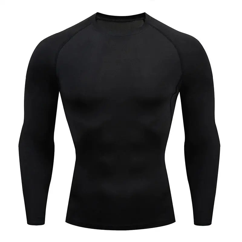 Compression Shirts for Men - Solid Dry Fit Technology