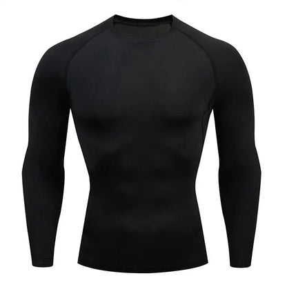 Compression Shirts for Men - Solid Dry Fit Technology