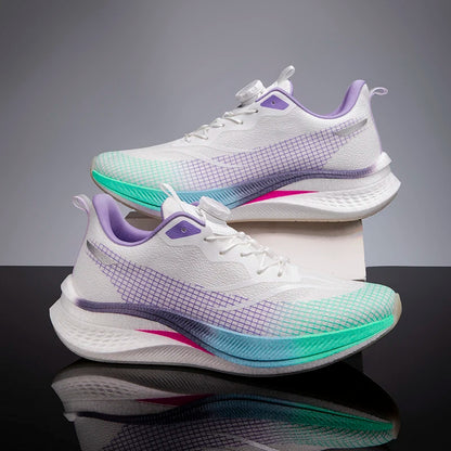 Marathon Carbon Plate Air Cushion Running Shoes -  Breathable and Lightweight